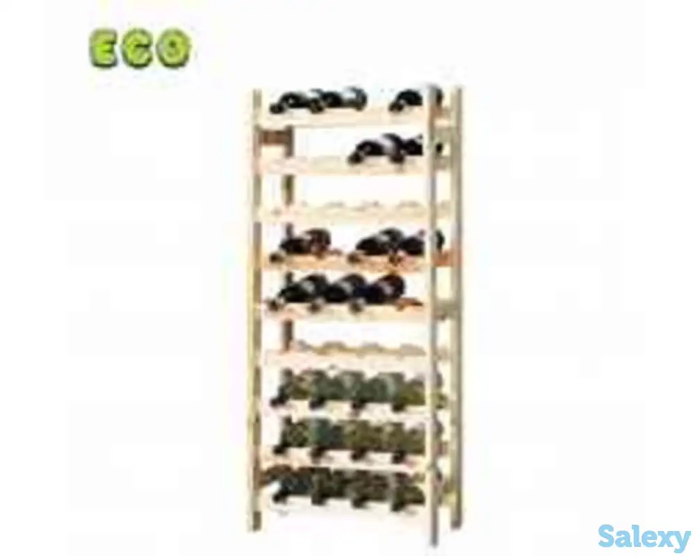 Стеллаж из натурального дерева, фотография 4