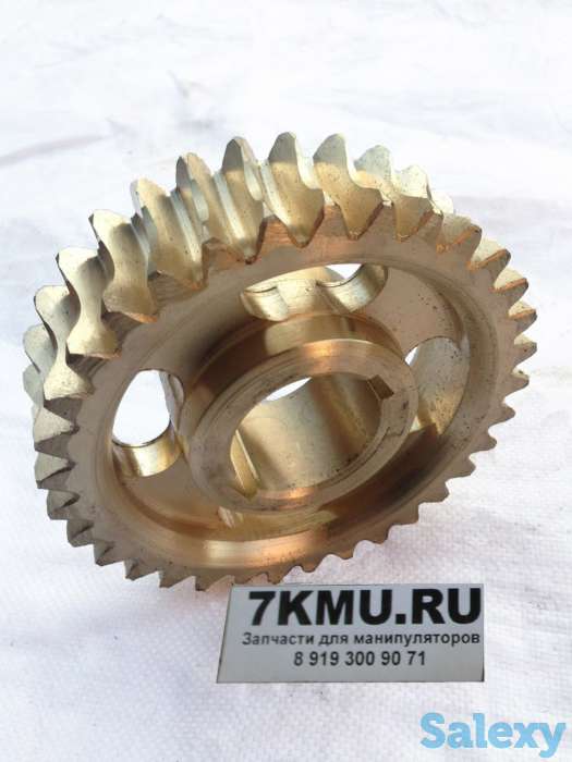 Бронзовая шестерня поворотного редуктора Unic на 33 зуба, фотография 1