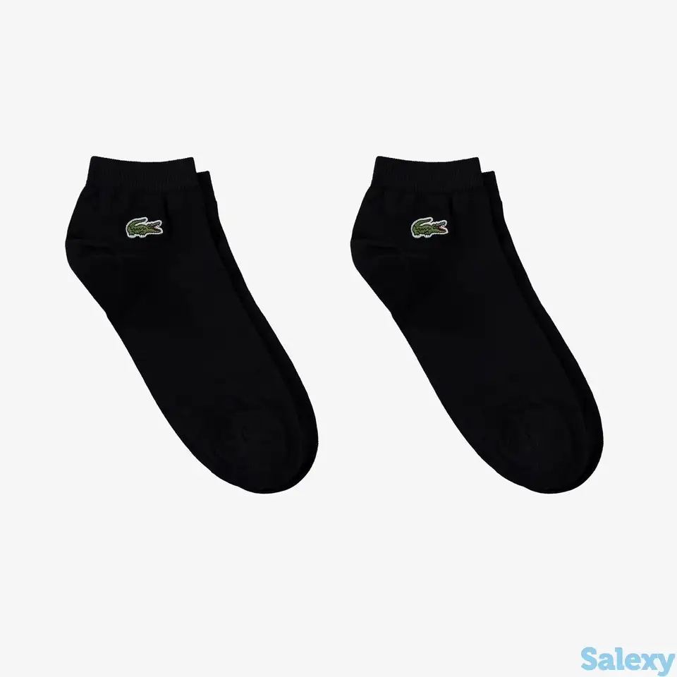 Короткие спортивные носки lacoste unisex, фотография 1