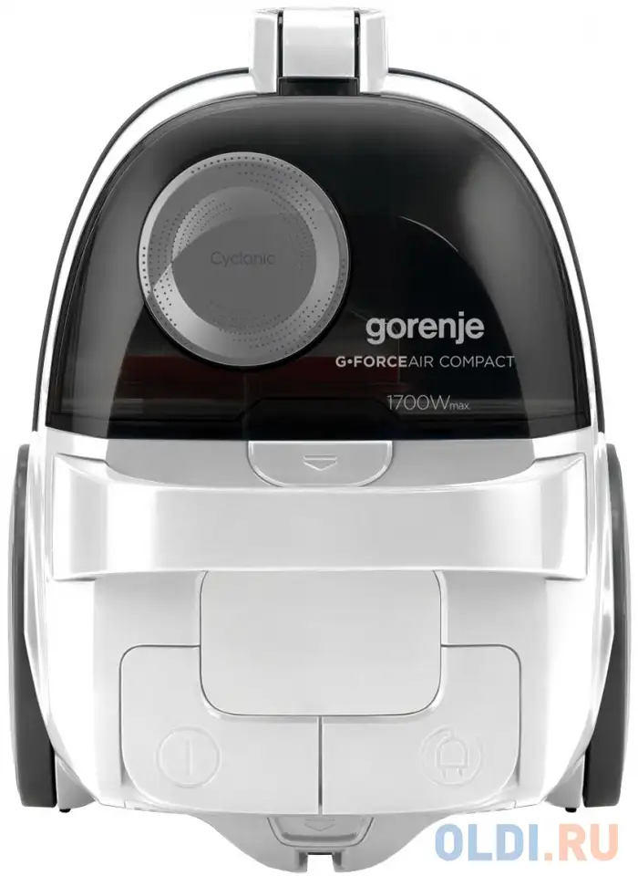 Пылесос gorenje vc1701gacwcy сухая уборка белый, фотография 1