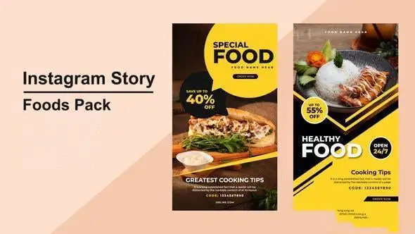 Создание видео-креативов для Инстаграм для ресторана (I_FOOD-11), фотография 1