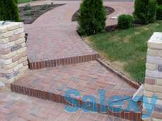 Укладка тротуарной плитки, фотография 3