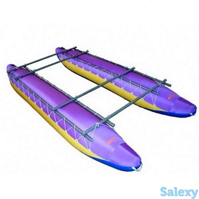 Надувной катамаран  басег кп-2 оболочки с поддувами (без рамы), фотография 1
