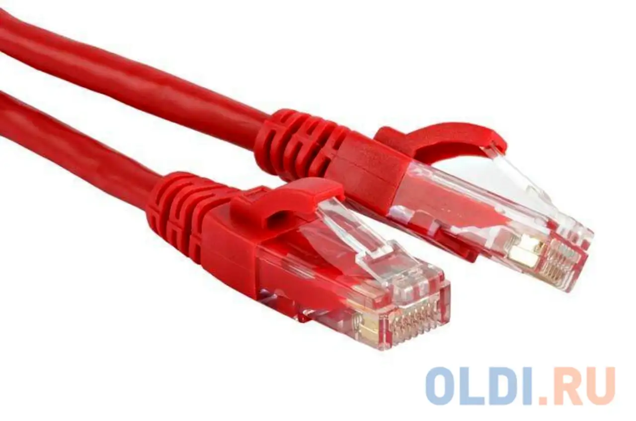Патч-корд rj45 - rj45, 4 пары, utp, категория 5е, 3 м,, фотография 1