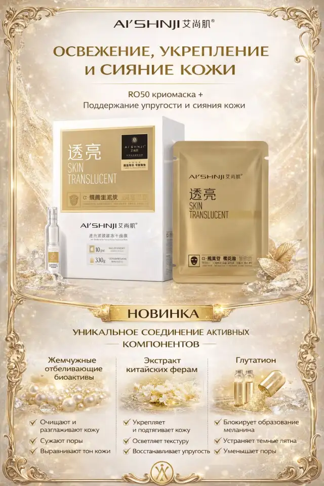 Тканевые маски для лица четыре вида  Стабилизирующее и  очищающее масло, фотография 4