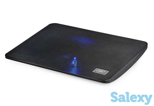 Подставка для ноутбука deepcool wind pal mini (dp-n114l-wdmi). черный, фотография 1