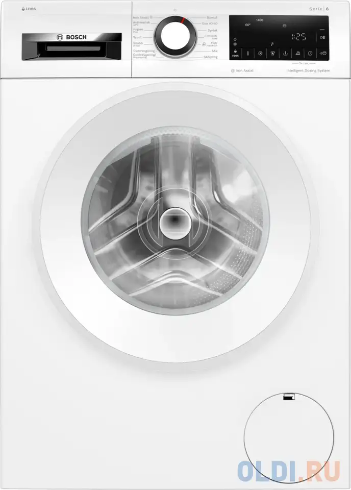 Стиральная машина bosch wgg244flsn белый, фотография 1