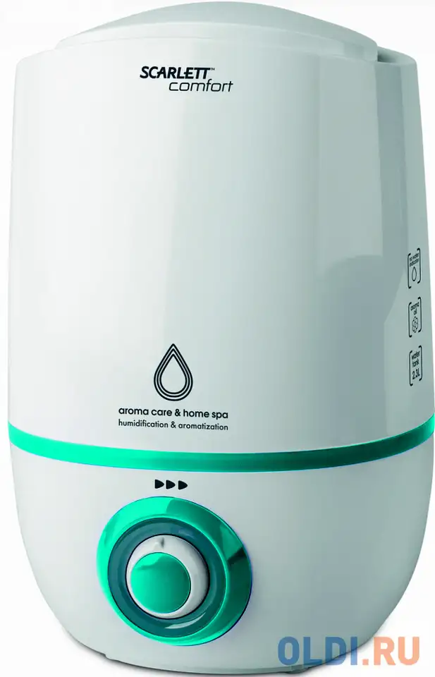 Увлажнитель воздуха scarlett sc-ah986m16 белый, фотография 1