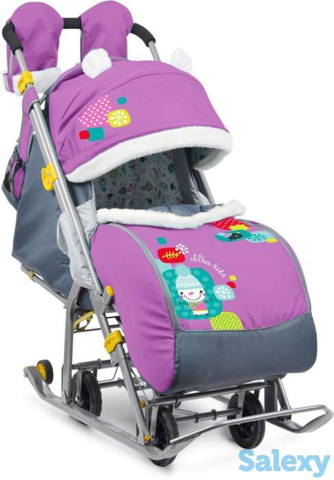 Санка коляска Nika Pikate г. Актау ДОСТАВКА КРЕДИТ ГАРАНТИЯ, фотография 2