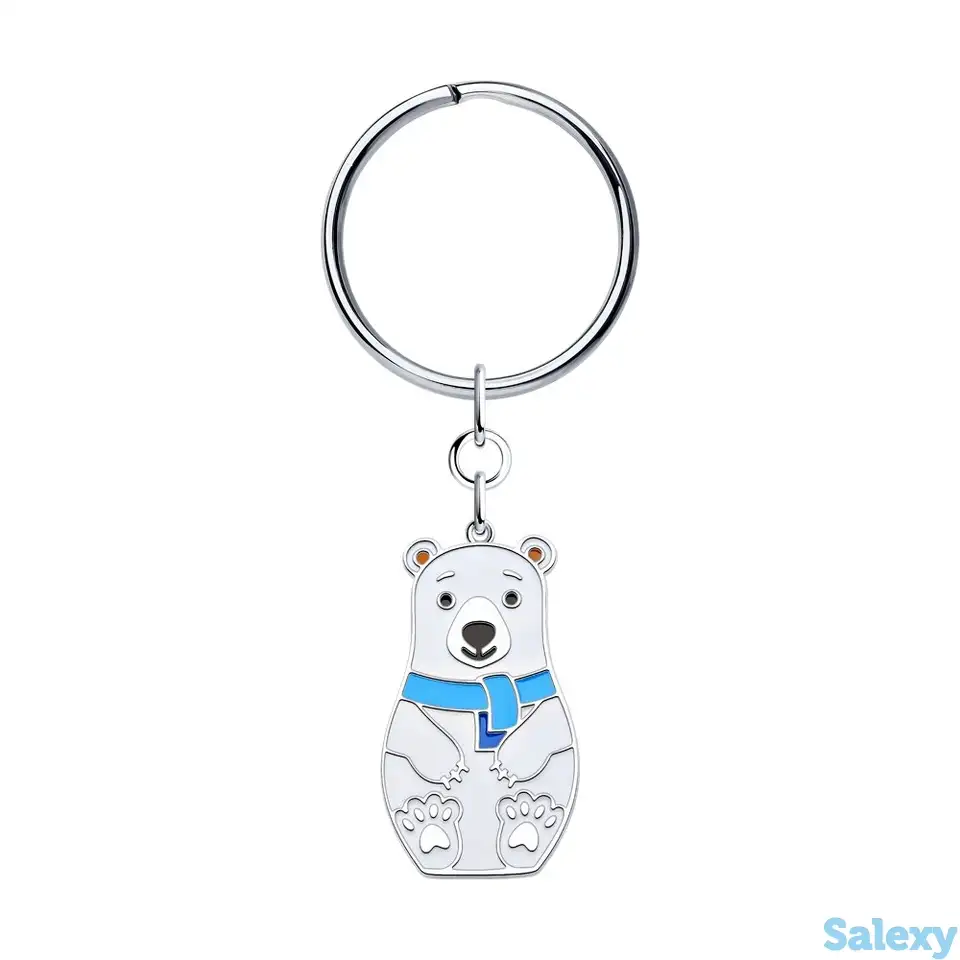 Брелок sokolov из серебра с эмалью, фотография 1