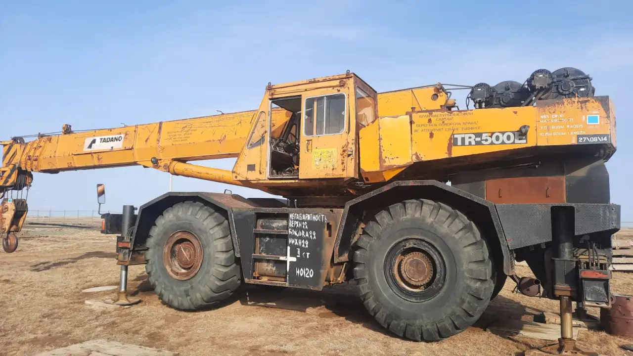 Продам кран колесный Tadano-500E, грузоподьемность 50 т, фотография 1