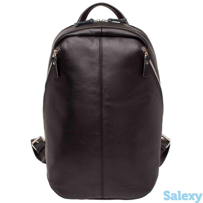 Кожаный рюкзак для ноутбука pensford black, фотография 1