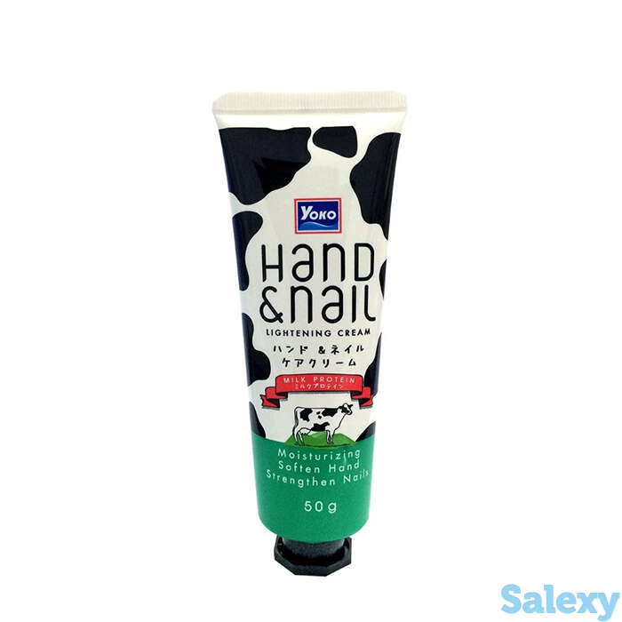 Крем для рук и ногтей yoko milk protein hand & nail cream, фотография 1