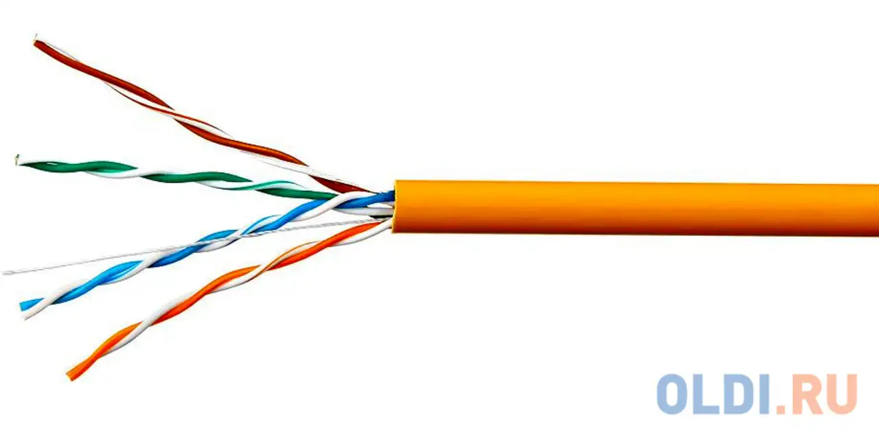 Skynet кабель utp нг-lszh 4x2x0,51, низкое дымовыделение, нулевое содержание галогенов (100м), фотография 1