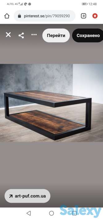 Мебель в стиле лофт, фотография 7