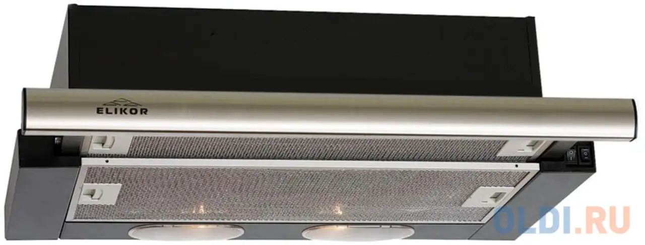 Вытяжка встраиваемая elikor интегра 60п-400-в2л черный, фотография 1