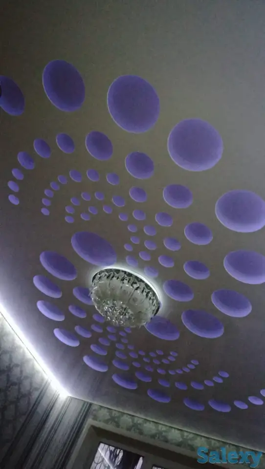 Установка и ремонт натяжных потолков, фотография 11