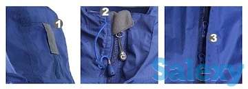 Ветровка мужская непромокаемая мембранная снаряжение funride base оранжевая, фотография 3